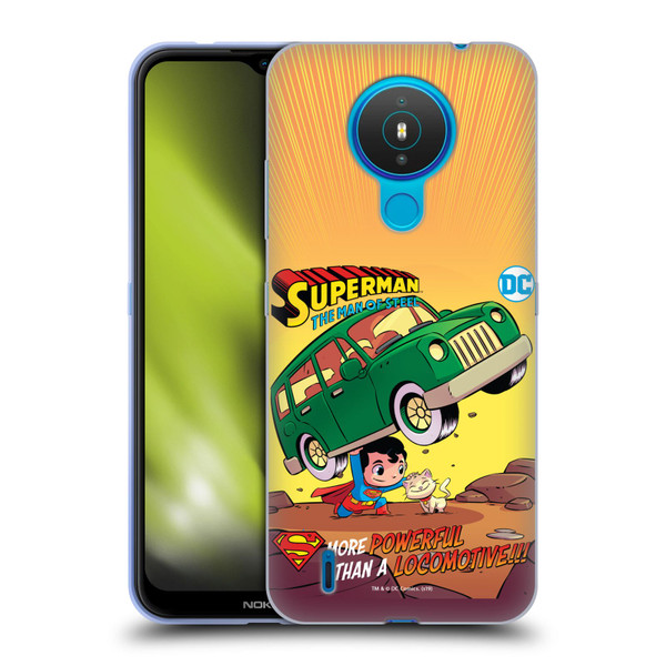 Super Friends DC Comics Toddlers Comic Covers Superman 1 Soft Gel Case for Nokia 1.4