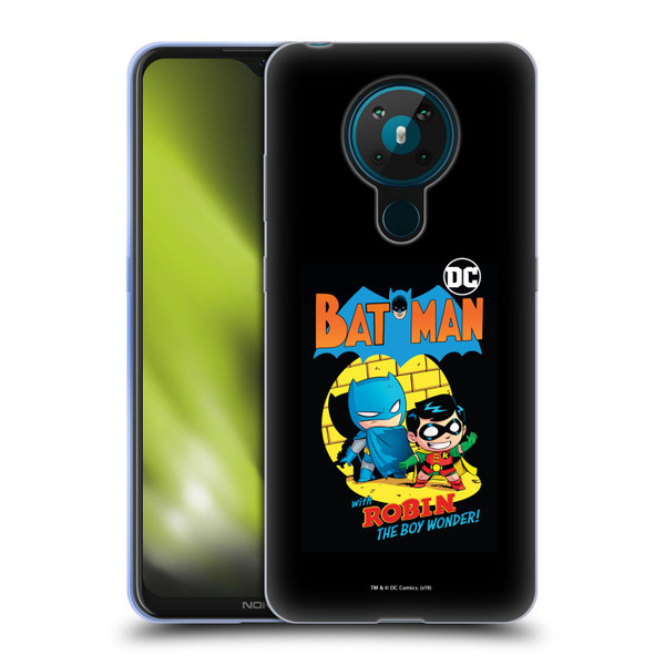 Super Friends DC Comics Toddlers Comic Covers Batman And Robin Soft Gel Case for Nokia 5.3