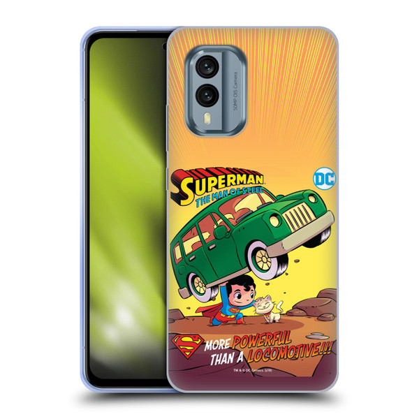 Super Friends DC Comics Toddlers Comic Covers Superman 1 Soft Gel Case for Nokia X30