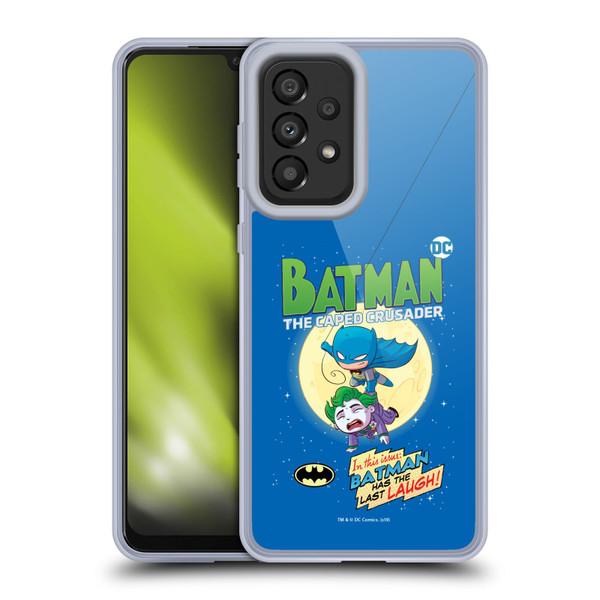 Super Friends DC Comics Toddlers Comic Covers Batman Soft Gel Case for Samsung Galaxy A33 5G (2022)