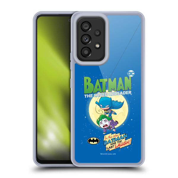 Super Friends DC Comics Toddlers Comic Covers Batman Soft Gel Case for Samsung Galaxy A53 5G (2022)