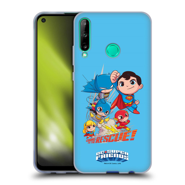 Super Friends DC Comics Toddlers Composed Art Group 1 Soft Gel Case for Huawei P40 lite E