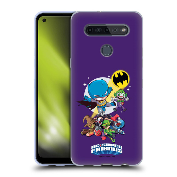 Super Friends DC Comics Toddlers Composed Art Batman Soft Gel Case for LG K51S