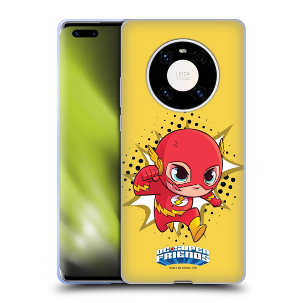 Super Friends DC Comics Toddlers 1 The Flash Soft Gel Case for Huawei Mate 40 Pro 5G