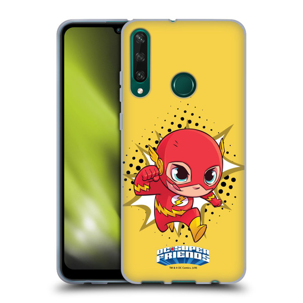 Super Friends DC Comics Toddlers 1 The Flash Soft Gel Case for Huawei Y6p