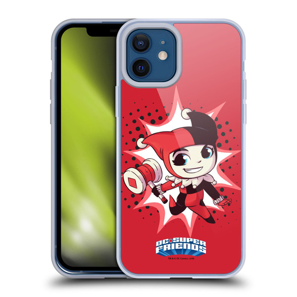 Super Friends DC Comics Toddlers 1 Harley Quinn Soft Gel Case for Apple iPhone 12 / iPhone 12 Pro