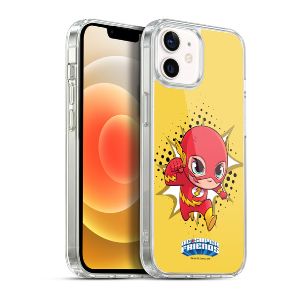 Super Friends DC Comics Toddlers 1 The Flash Soft Gel Case for Apple iPhone 12 / iPhone 12 Pro & MagSafe
