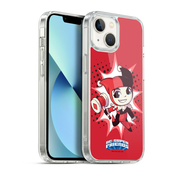 Super Friends DC Comics Toddlers 1 Harley Quinn Soft Gel Case for Apple iPhone 13