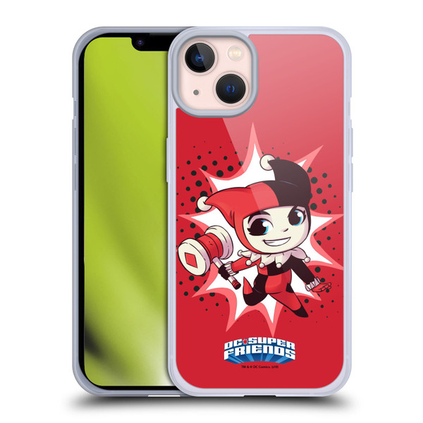 Super Friends DC Comics Toddlers 1 Harley Quinn Soft Gel Case for Apple iPhone 13