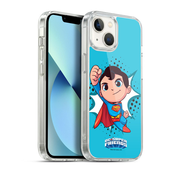 Super Friends DC Comics Toddlers 1 Superman Soft Gel Case for Apple iPhone 13
