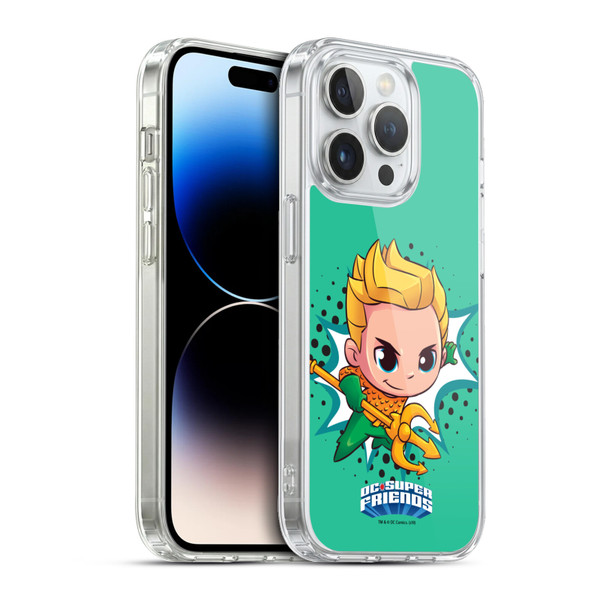 Super Friends DC Comics Toddlers 1 Aquaman Soft Gel Case for Apple iPhone 13 Pro & MagSafe