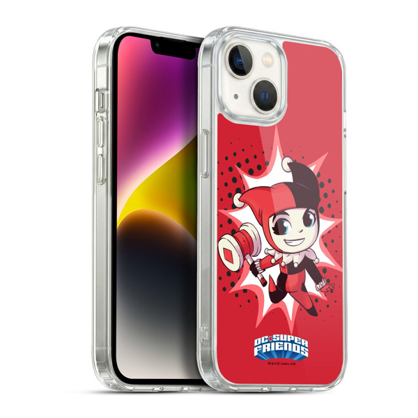 Super Friends DC Comics Toddlers 1 Harley Quinn Soft Gel Case for Apple iPhone 14