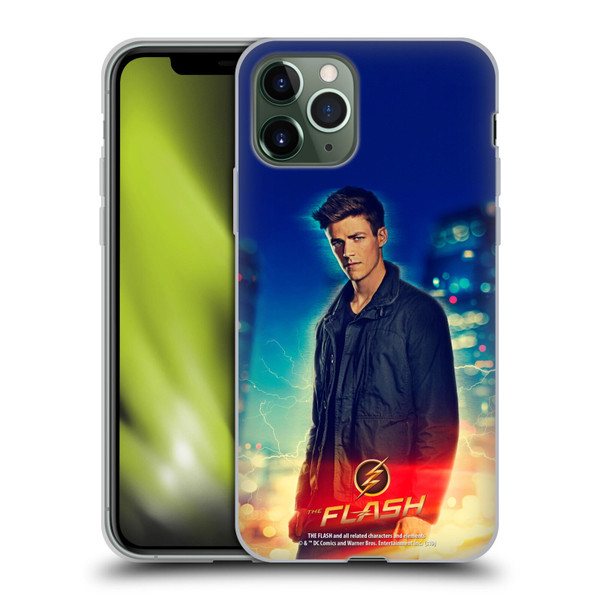 The Flash TV Series Character Art Barry Allen Soft Gel Case for Apple iPhone 11 Pro