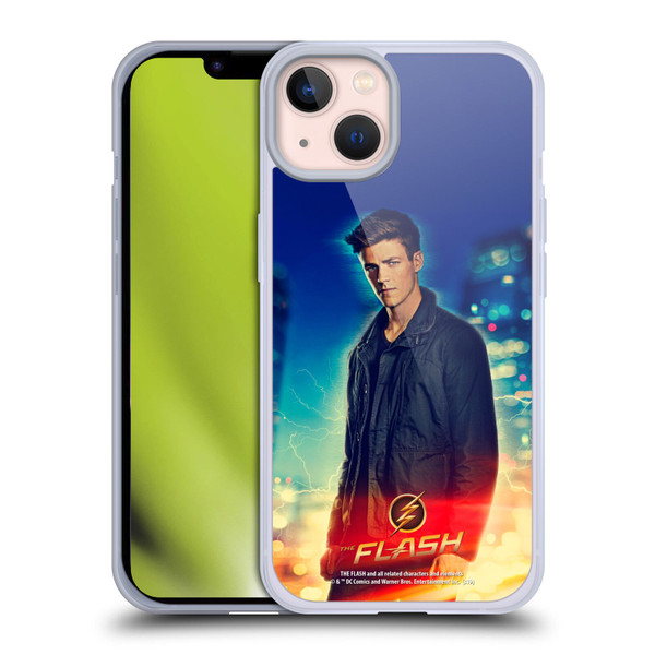 The Flash TV Series Character Art Barry Allen Soft Gel Case for Apple iPhone 13