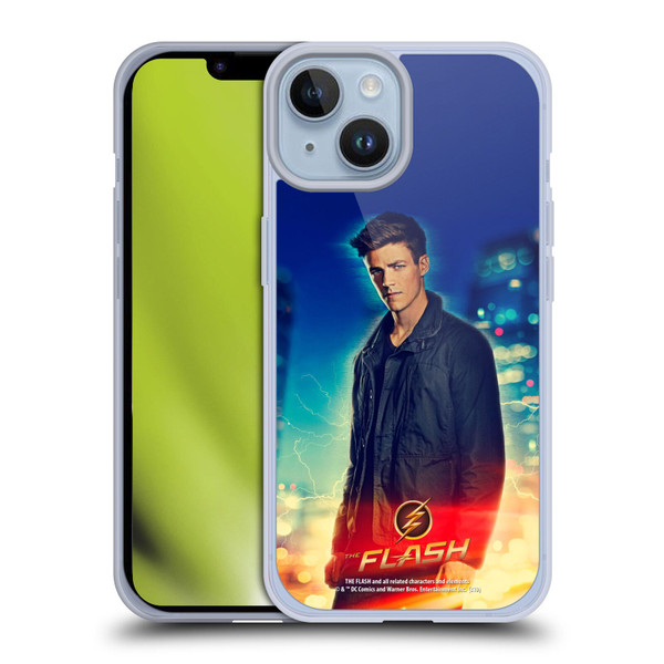 The Flash TV Series Character Art Barry Allen Soft Gel Case for Apple iPhone 14