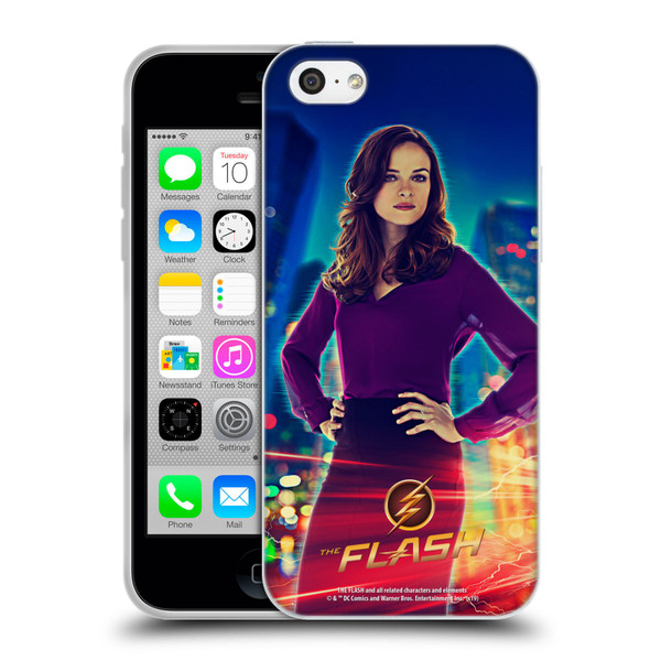 The Flash TV Series Character Art Caitlin Snow Soft Gel Case for Apple iPhone 5c