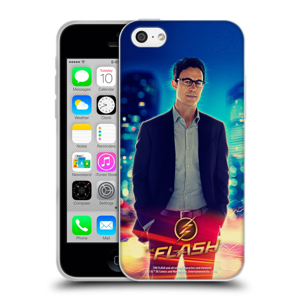 The Flash TV Series Character Art Harrison Wells Soft Gel Case for Apple iPhone 5c