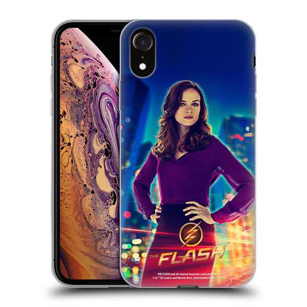 The Flash TV Series Character Art Caitlin Snow Soft Gel Case for Apple iPhone XR