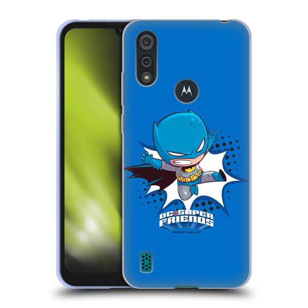 Super Friends DC Comics Toddlers 1 Batman Soft Gel Case for Motorola Moto E6s (2020)