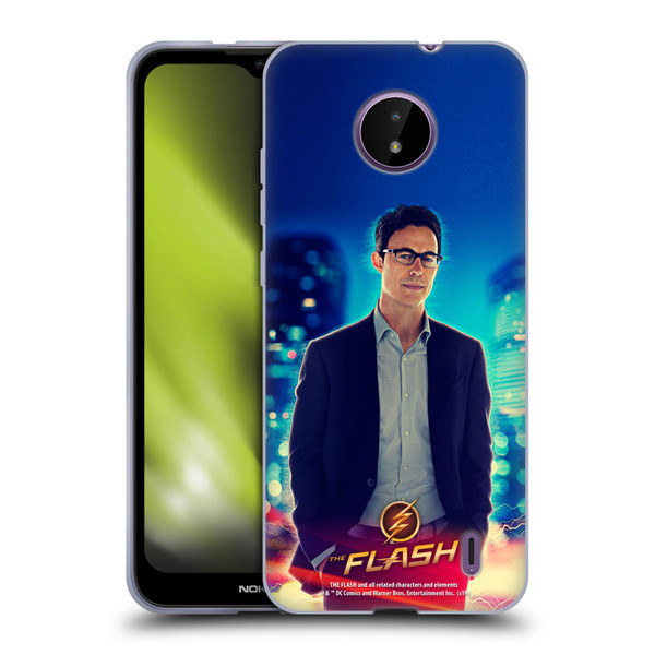 The Flash TV Series Character Art Harrison Wells Soft Gel Case for Nokia C10 / C20