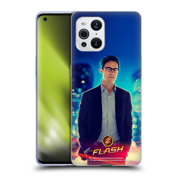 The Flash TV Series Character Art Harrison Wells Soft Gel Case for OPPO Find X3 / Pro