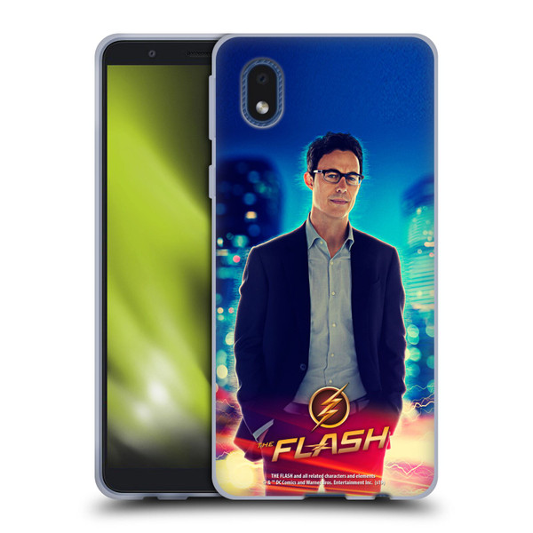 The Flash TV Series Character Art Harrison Wells Soft Gel Case for Samsung Galaxy A01 Core (2020)