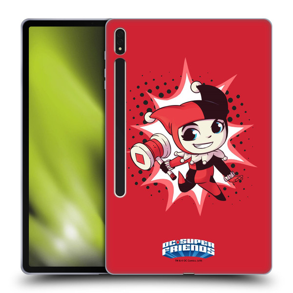 Super Friends DC Comics Toddlers 1 Harley Quinn Soft Gel Case for Samsung Galaxy Tab S8 Plus