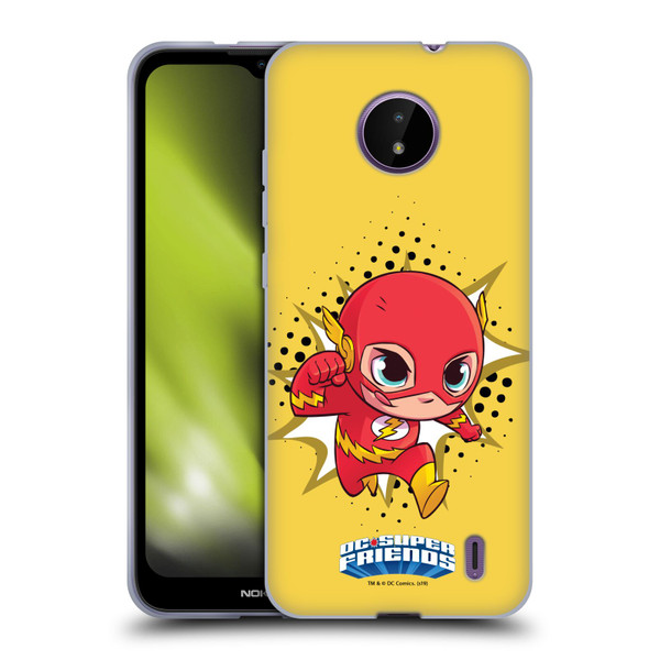 Super Friends DC Comics Toddlers 1 The Flash Soft Gel Case for Nokia C10 / C20