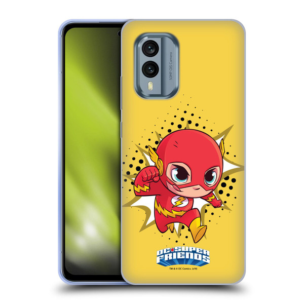 Super Friends DC Comics Toddlers 1 The Flash Soft Gel Case for Nokia X30
