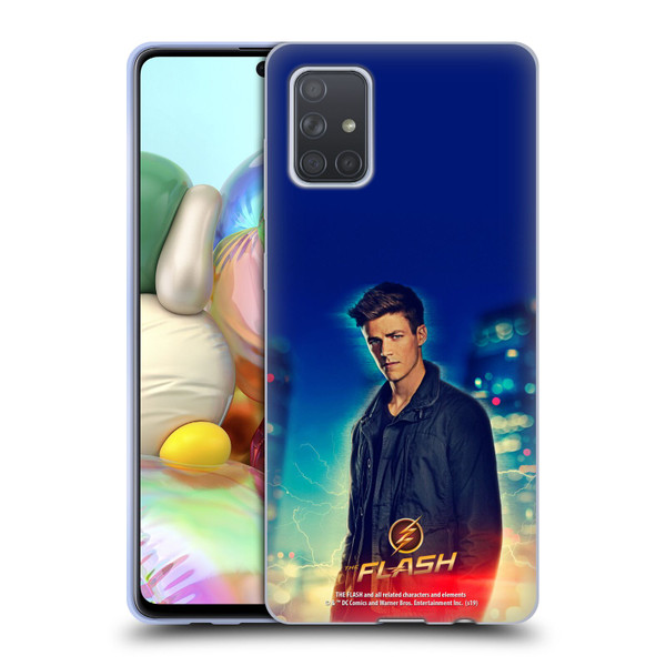 The Flash TV Series Character Art Barry Allen Soft Gel Case for Samsung Galaxy A71 (2019)