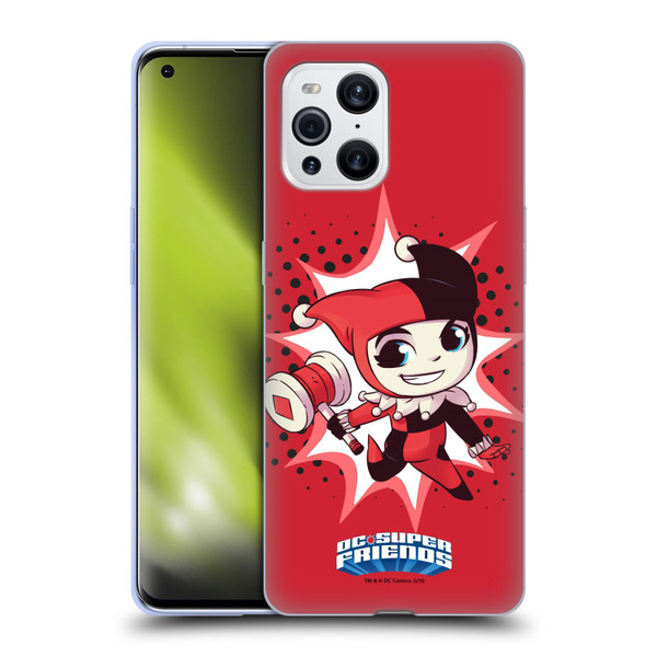 Super Friends DC Comics Toddlers 1 Harley Quinn Soft Gel Case for OPPO Find X3 / Pro