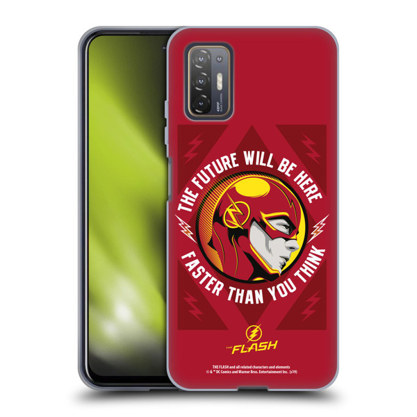 The Flash TV Series Graphics Barry Faster Soft Gel Case for HTC Desire 21 Pro 5G