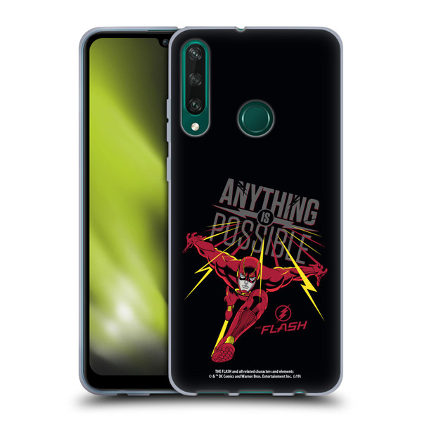 The Flash TV Series Graphics Barry Anything Is Possible Soft Gel Case for Huawei Y6p