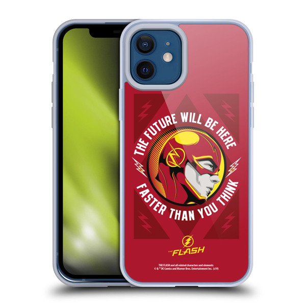 The Flash TV Series Graphics Barry Faster Soft Gel Case for Apple iPhone 12 / iPhone 12 Pro