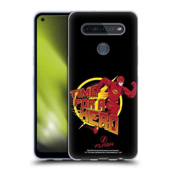 The Flash TV Series Graphics Barry Hero Soft Gel Case for LG K51S