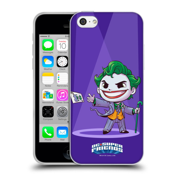 Super Friends DC Comics Toddlers 2 Joker Soft Gel Case for Apple iPhone 5c