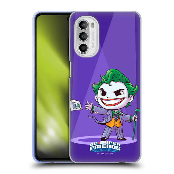 Super Friends DC Comics Toddlers 2 Joker Soft Gel Case for Motorola Moto G52