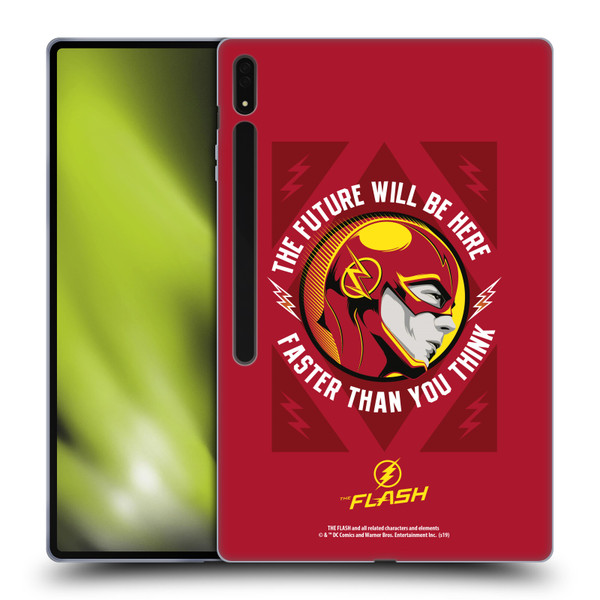 The Flash TV Series Graphics Barry Faster Soft Gel Case for Samsung Galaxy Tab S8 Ultra