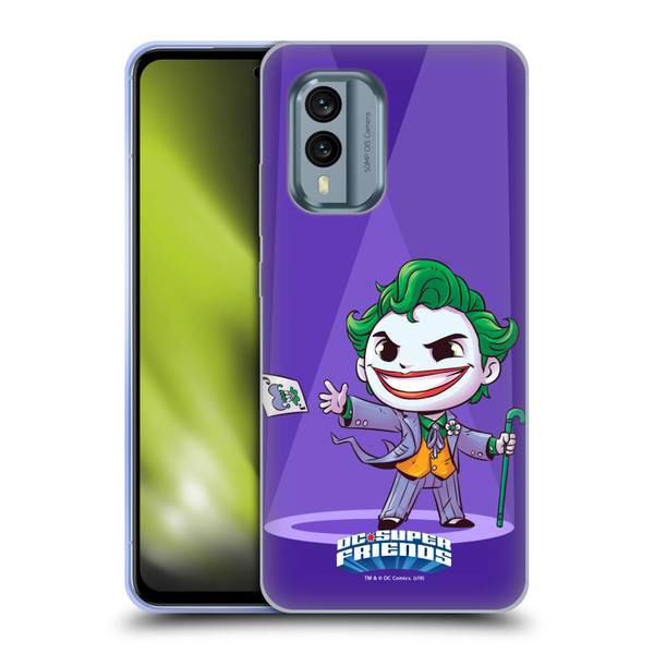 Super Friends DC Comics Toddlers 2 Joker Soft Gel Case for Nokia X30
