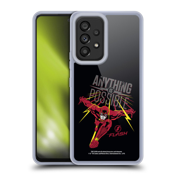 The Flash TV Series Graphics Barry Anything Is Possible Soft Gel Case for Samsung Galaxy A53 5G (2022)