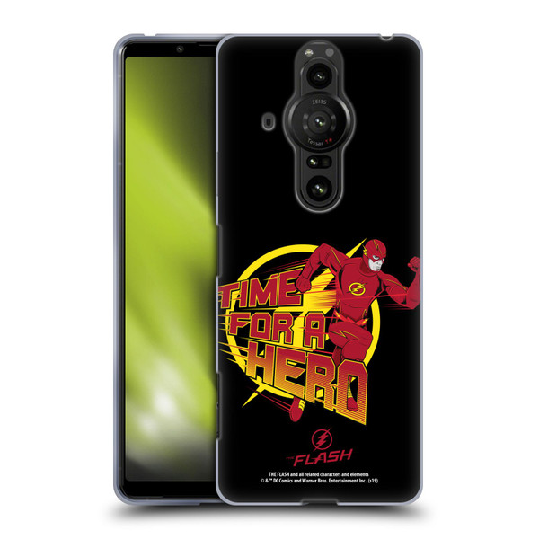 The Flash TV Series Graphics Barry Hero Soft Gel Case for Sony Xperia Pro-I