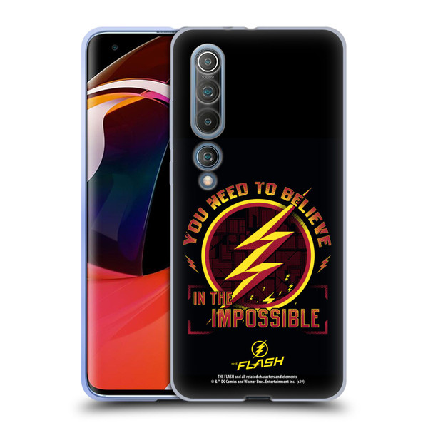The Flash TV Series Graphics Believe Soft Gel Case for Xiaomi Mi 10 5G / Mi 10 Pro 5G