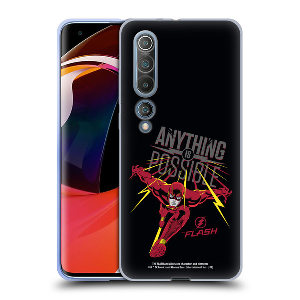 The Flash TV Series Graphics Barry Anything Is Possible Soft Gel Case for Xiaomi Mi 10 5G / Mi 10 Pro 5G