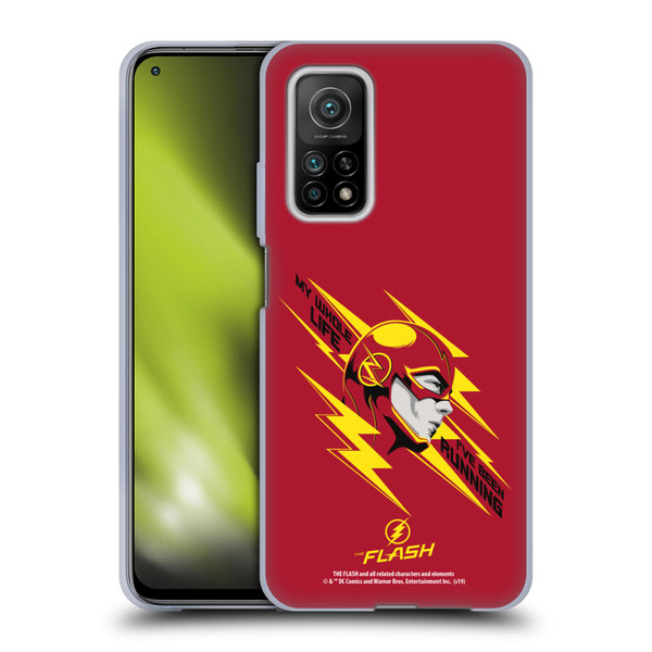 The Flash TV Series Graphics Barry Head Soft Gel Case for Xiaomi Mi 10T 5G