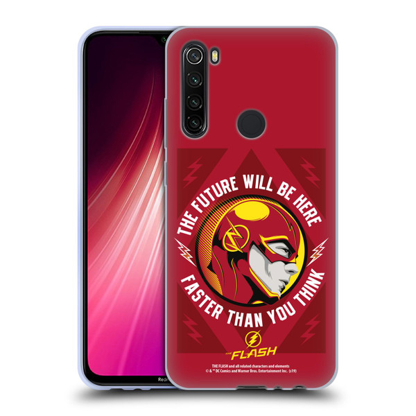 The Flash TV Series Graphics Barry Faster Soft Gel Case for Xiaomi Redmi Note 8T