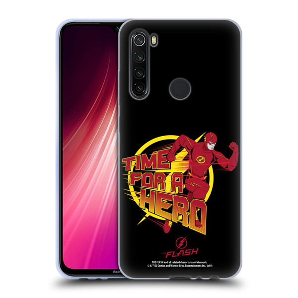 The Flash TV Series Graphics Barry Hero Soft Gel Case for Xiaomi Redmi Note 8T