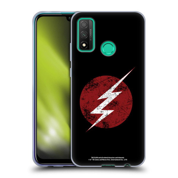 The Flash TV Series Logos Distressed Look Soft Gel Case for Huawei P Smart (2020)