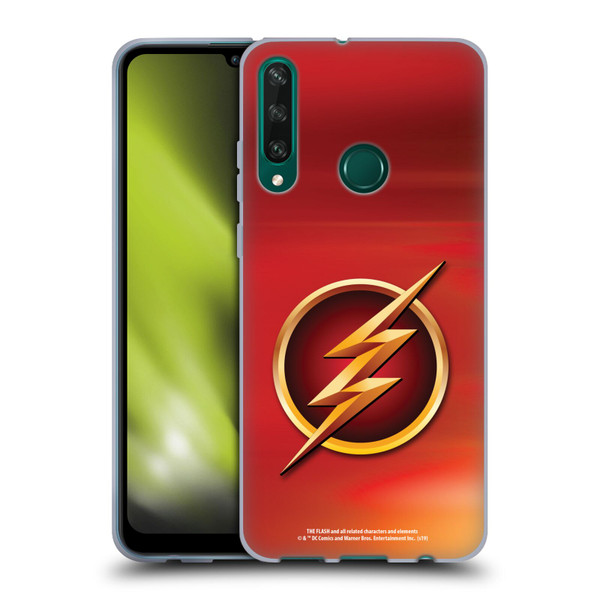 The Flash TV Series Logos Red Soft Gel Case for Huawei Y6p