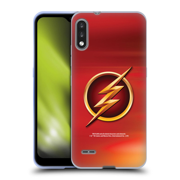 The Flash TV Series Logos Red Soft Gel Case for LG K22