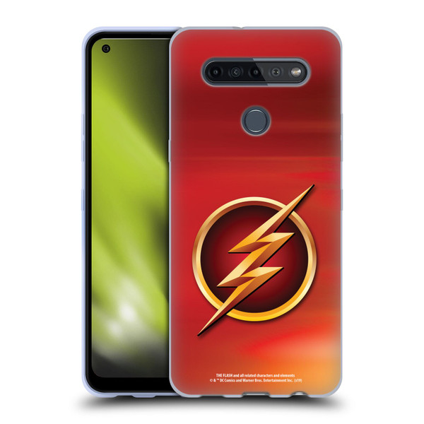 The Flash TV Series Logos Red Soft Gel Case for LG K51S